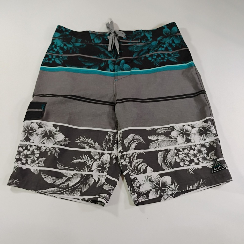 Trinity Men's 28 Multicolor Floral Board Shorts